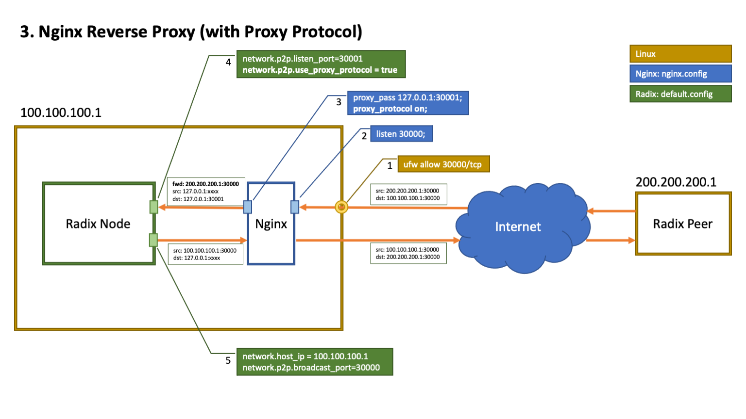 Reverse Proxy with Proxy Protocol